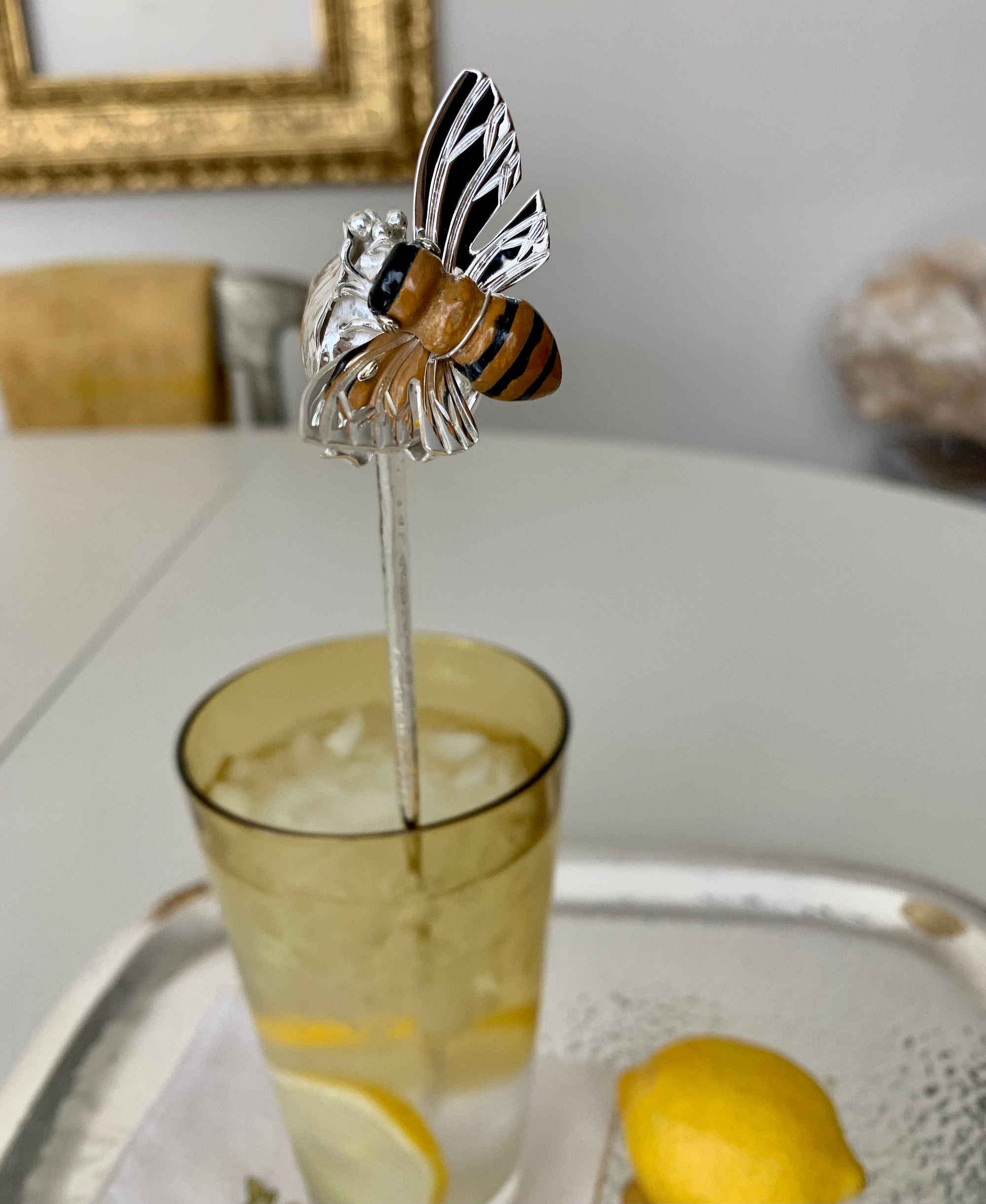 Bee and Flower Stirrer